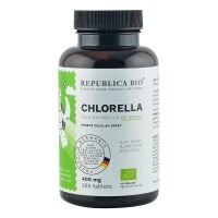 REPUBLICA BIO Chlorella Ecologica de Hawaii (400 mg) , 300 tablete -0