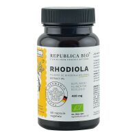 REPUBLICA BIO Rhodiola Ecologica din India (400 mg) - extract 3%, 60 capsule-0