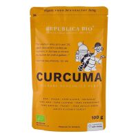 REPUBLICA BIO Curcuma (turmeric), pulbere ecologica pura, 100 g-0