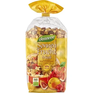 DENNREE ECO MUSLI CU FRUCTE SI SEMINTE DE FLOAREA SOARELUI 500 G-0