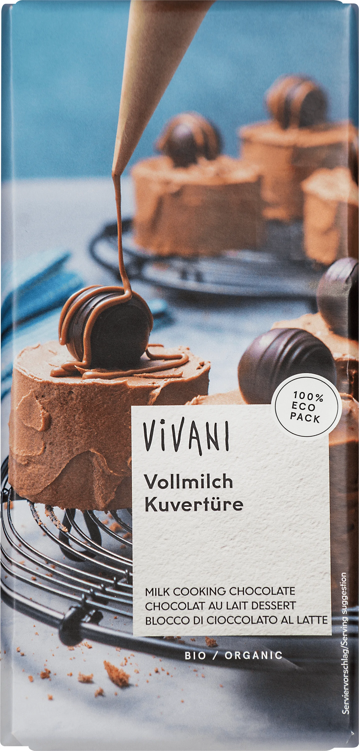 VIVANI ECO CIOCOLATA MENAJ CU LAPTE 200 G-0