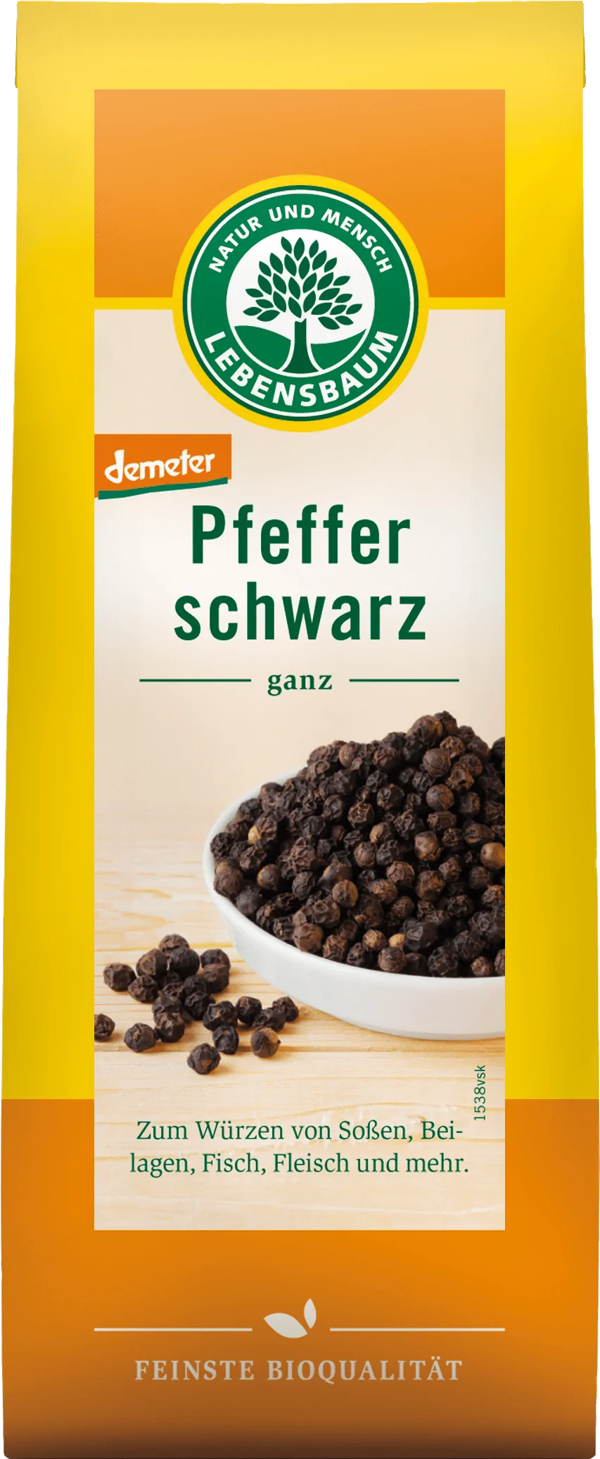 LEBENSBAUM ECO PIPER NEGRU BOABE 50 G-0