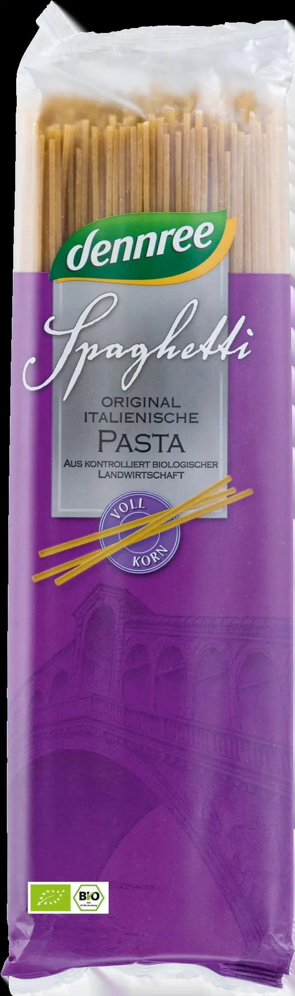 DENNREE ECO SPAGHETE DIN GRAU INTEGRAL 500G-0