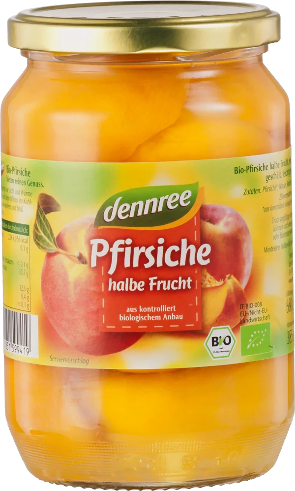 DENNREE ECO COMPOT DE PIERSICI 680G-0
