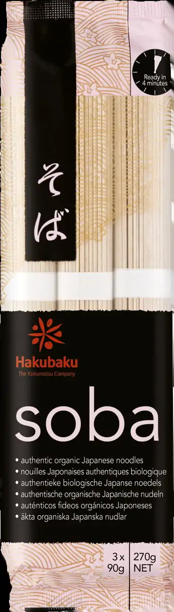 HAKUBAKU ECO PASTE CU FAINA DE HRISCA - SOBA 270G-0