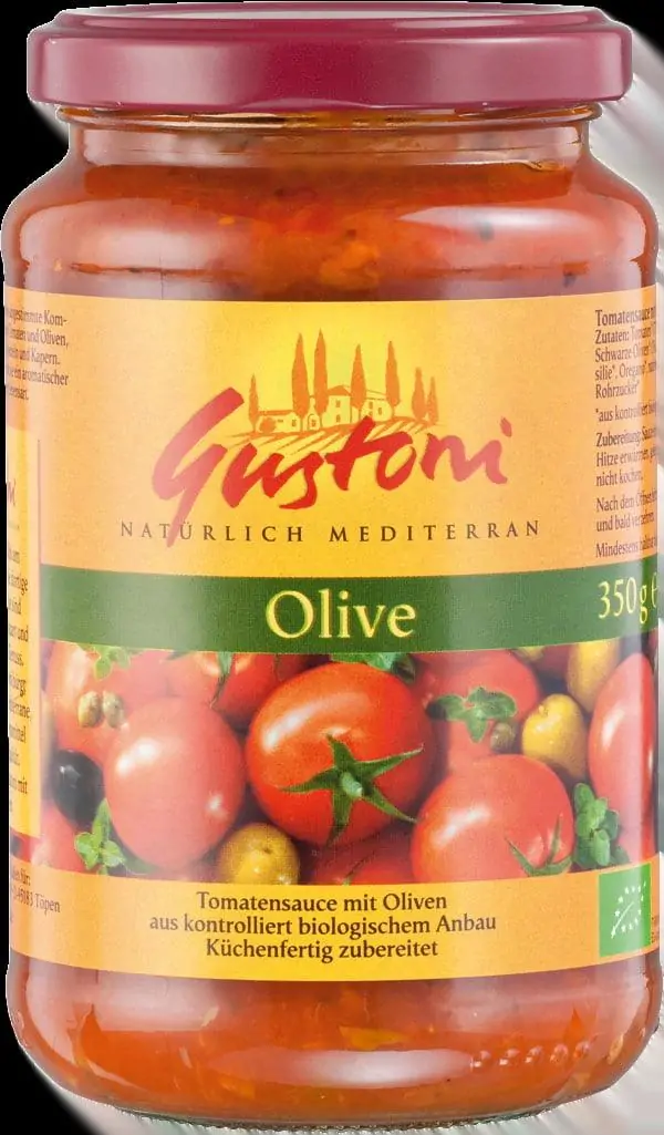 GUSTONI ECO SOS DE ROSII CU MASLINE 350G-0