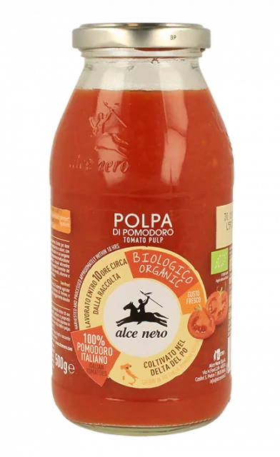 ALCE NERO ECO PULPA DE ROSII 500G-0