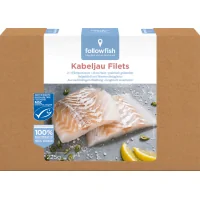 FOLLOWFISH FILE DE COD FARA PIELE 225G-0