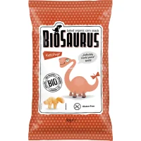 BIOSAURUS ECO PUFULETI CU AROMA DE KETCHUP-FARA GLUTEN 50 G-0