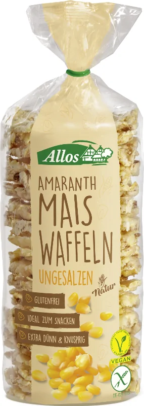 ALLOS ECO WAFE DIN AMARANT SI PORUMB FARA SARE 100 G-0