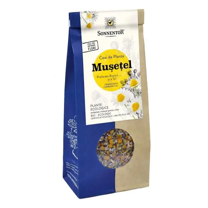 SONNENTOR ECO CEAI DE PLANTE MUSETEL 50G-0