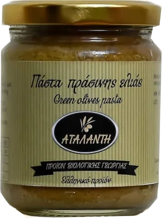 ECO PASTA DE MASLINE ATLANTI VERZI 195GR-0