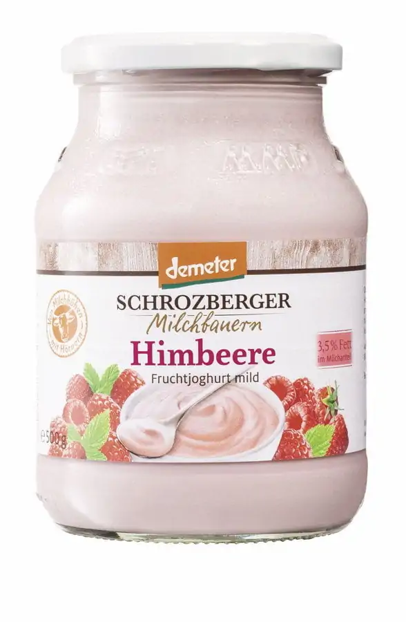 SCHROZBERG ECO IAURT CU ZMEURA 500G-0