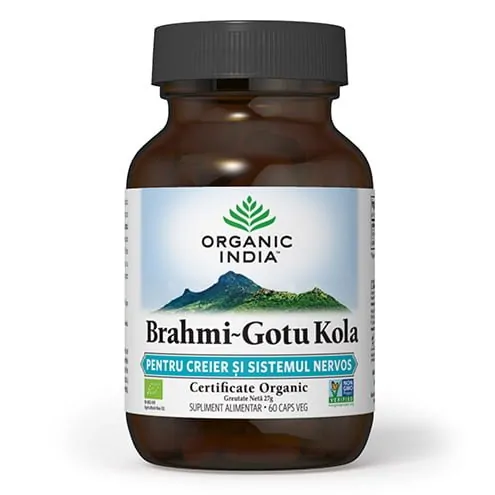 ORGANIC INDIA BRAHMI GOTU KOLA 60CAPS-0
