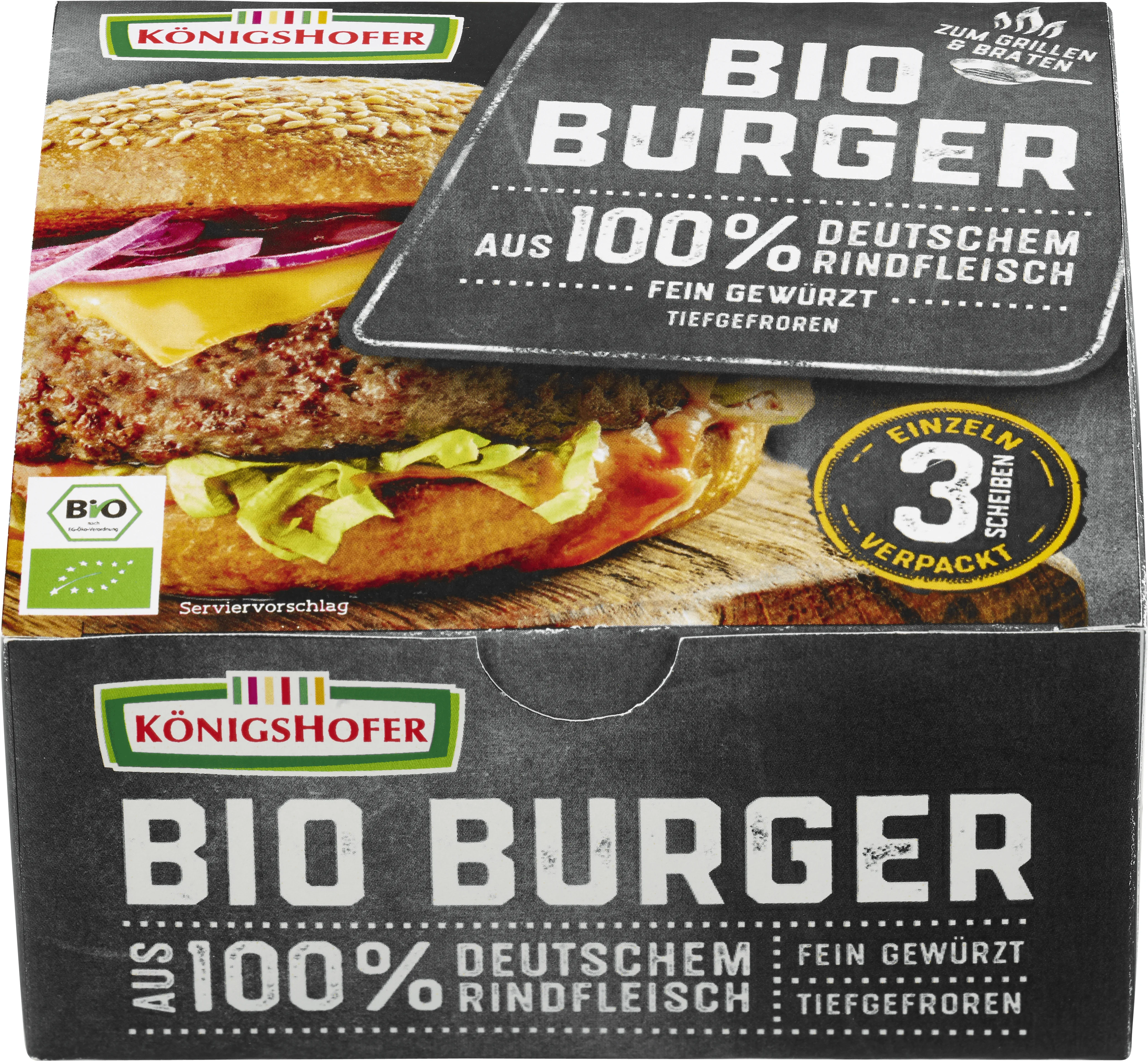 KONIGSHOFER ECO BURGER CONGELAT DIN VITA 270G-0