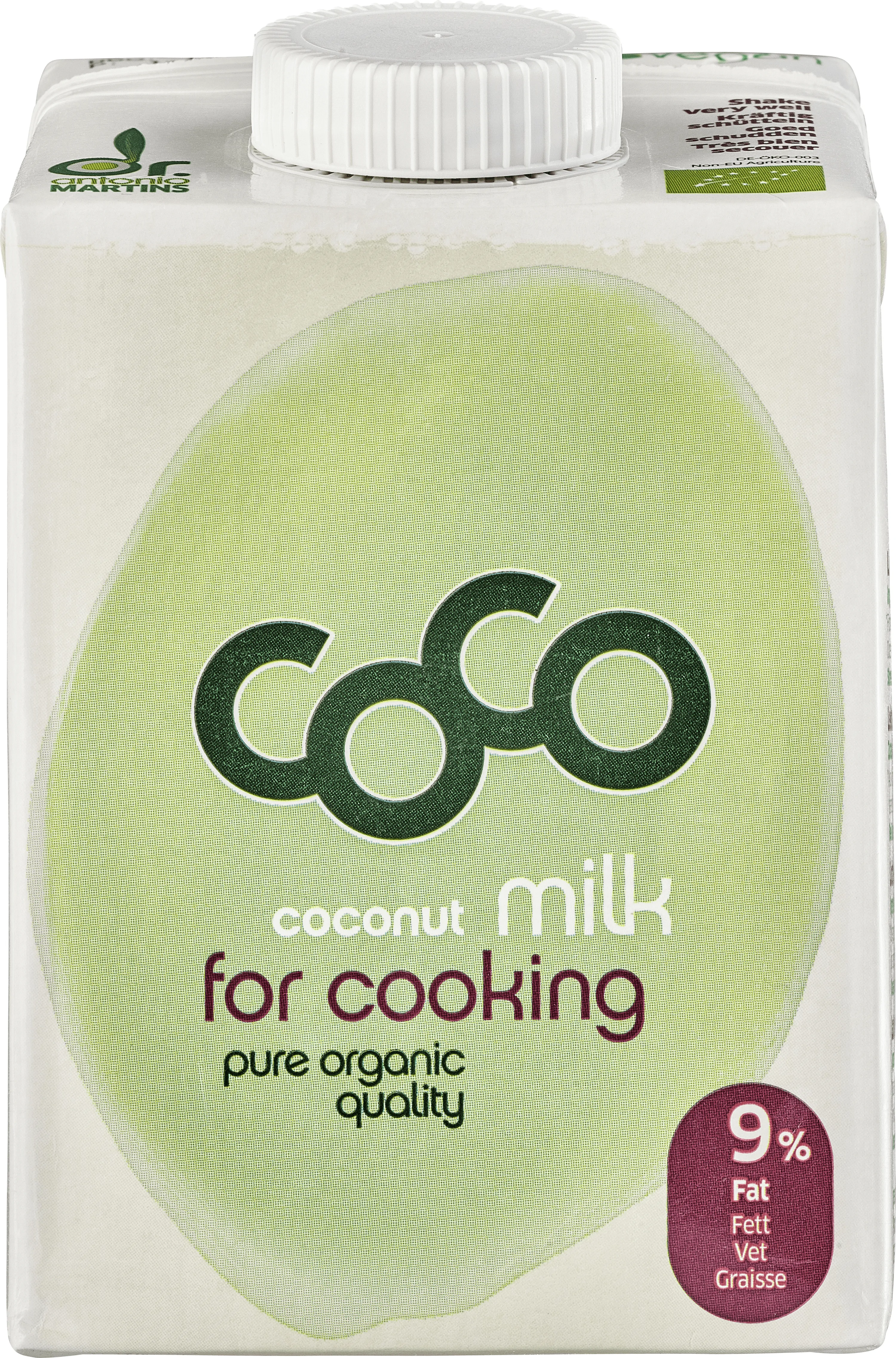 DR. ANTONIO ECO LAPTE DE COCOS PENTRU GATIT 500 ML-0