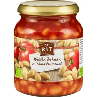 DE RIT ECO FASOLE ALBA IN SOS TOMAT 360 G (noutate)-0