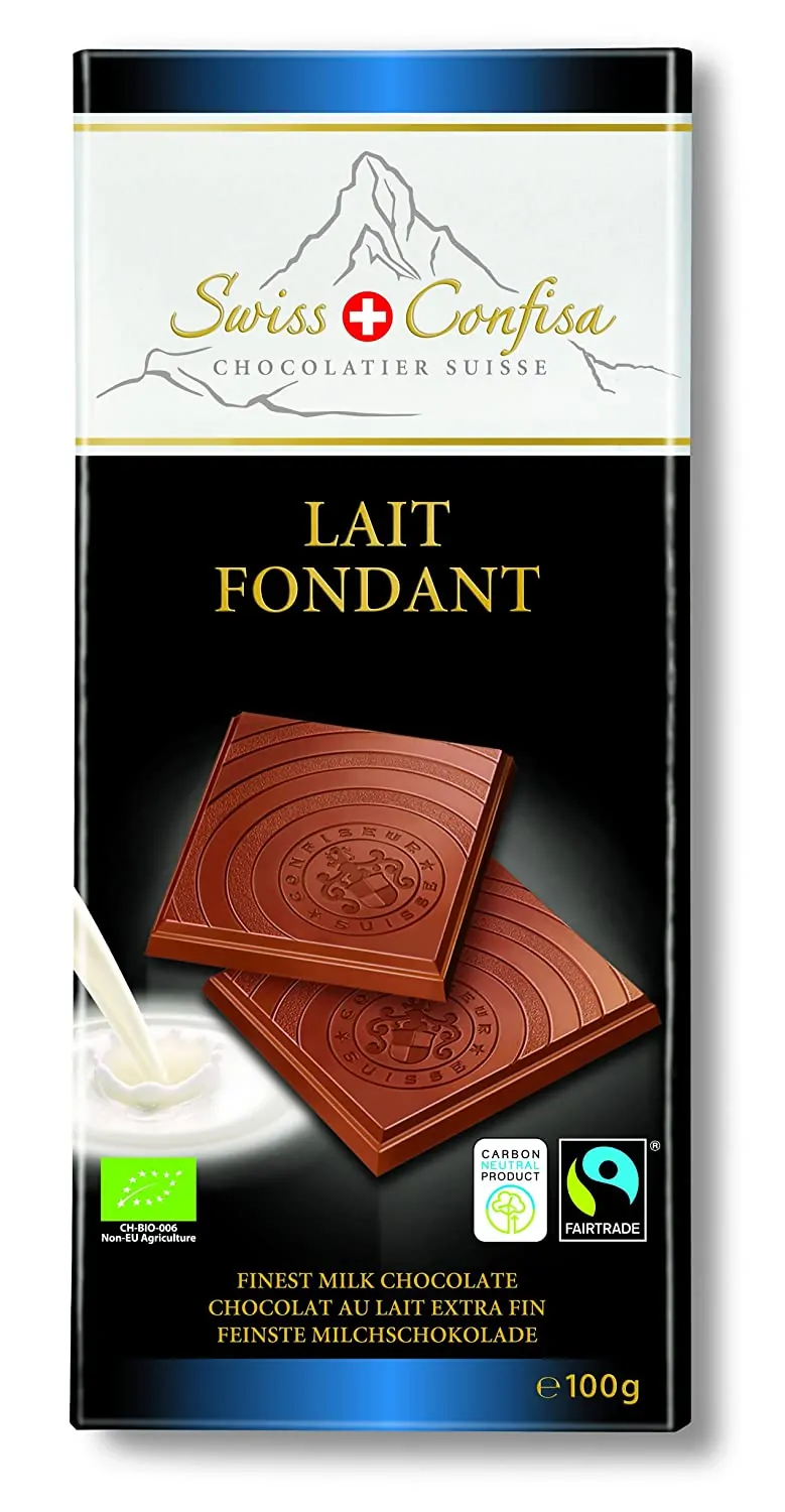 SWISS CONFISA CIOCOLATA CU LAPTE 100G-0