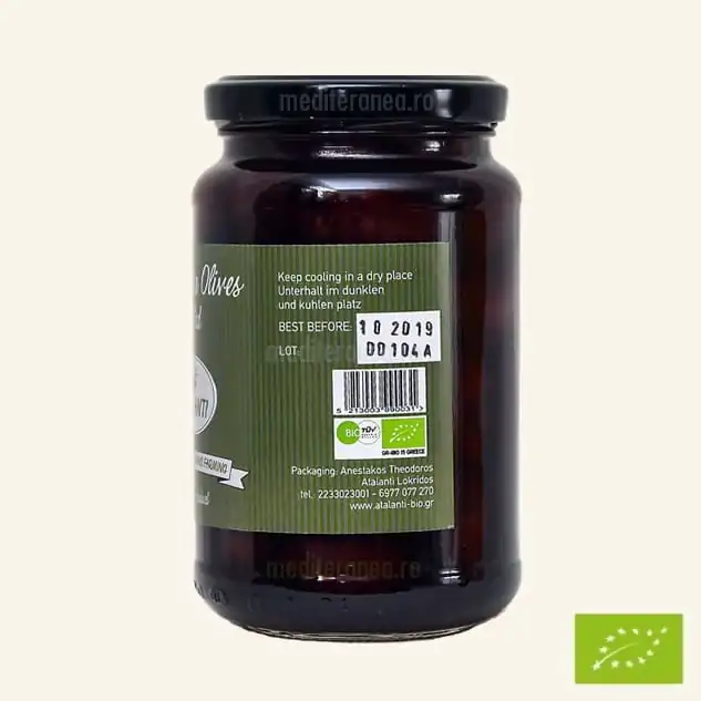 ATALANTI ECO MASLINE KALAMATA FARA SAMBURI 340G-10936