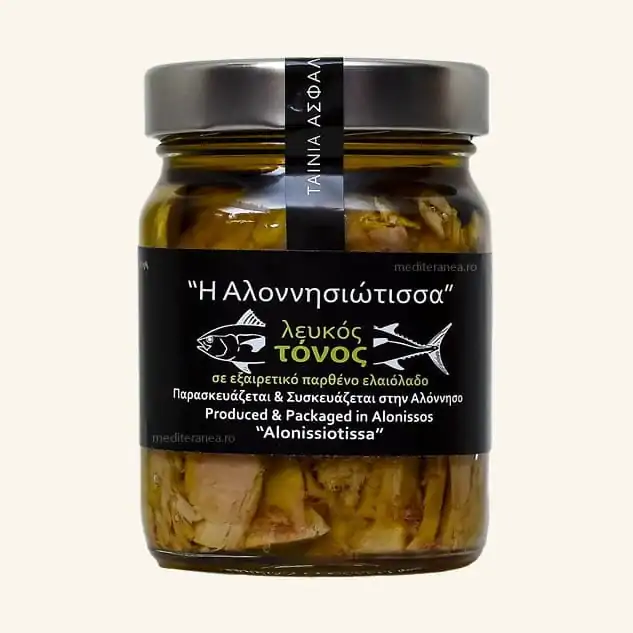 MEDITERANEA GOURMET TON ALB IN ULEI DE MASLINE EXTRAVIRGIN 340GR-0